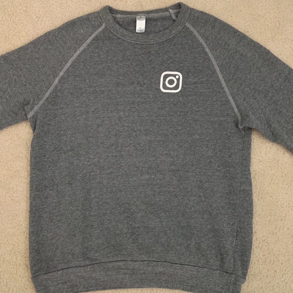 Instagram Crewneck Sweater